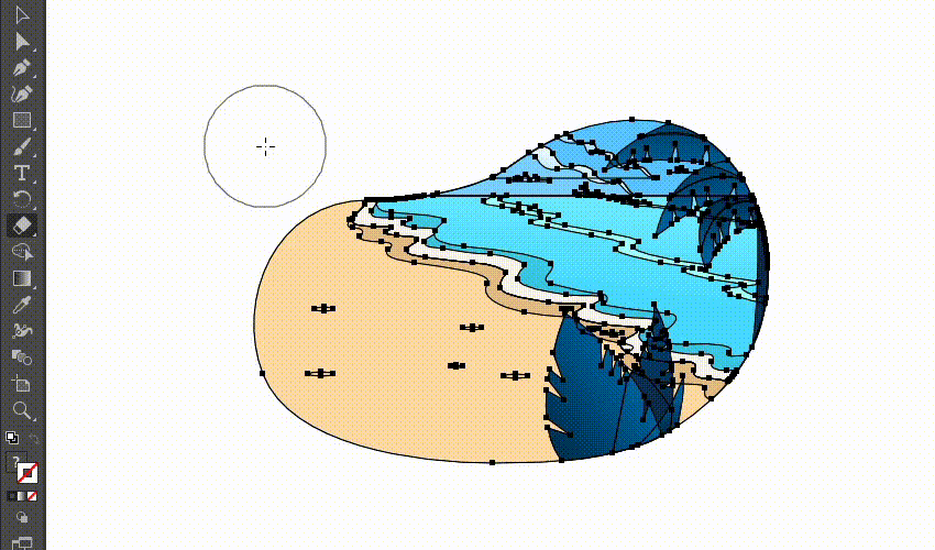 xóa adobe illustrator