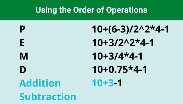 Order of Operations 6