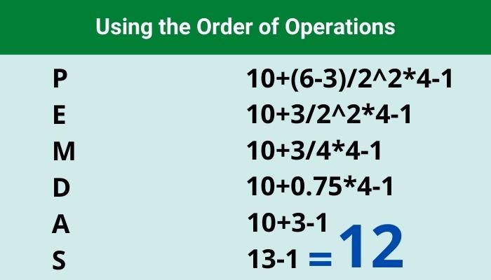 Order of Operations 8
