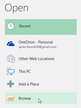Lựa chọn Computer sau đó nhấn vào Browse