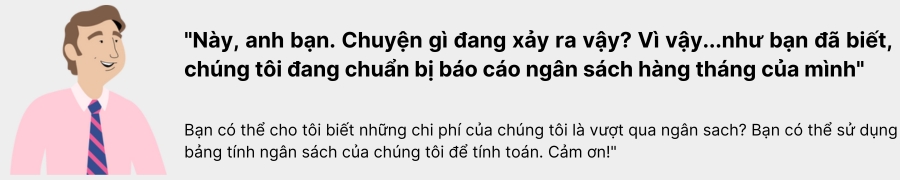 Các mục vượt ngân sách