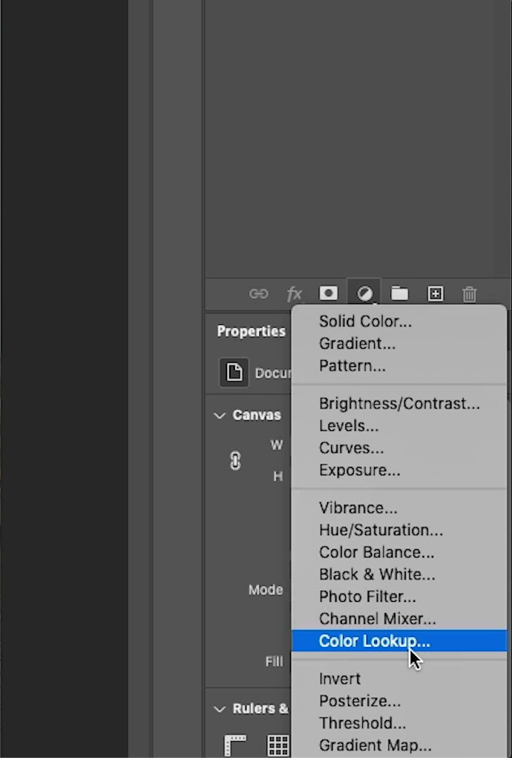 Tạo một lớp điều chỉnh LUT