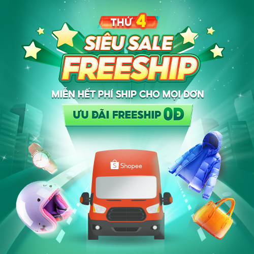 Shopee freeship (vuông) - 2