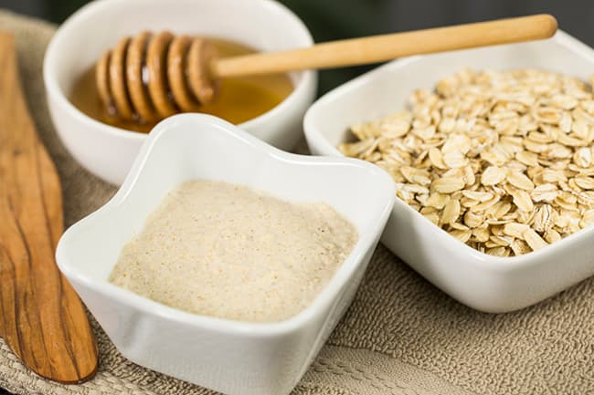 bột yến mạch trong làm đẹp