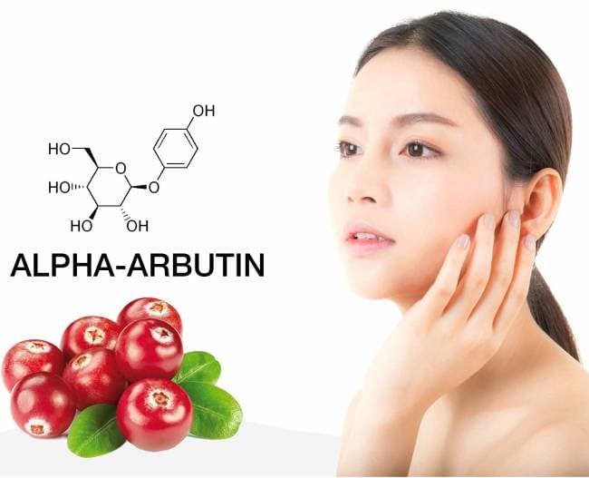 Arbutin là một trong những hoạt chất được mệnh danh là " thân dược kích trắng " an toàn và phù hợp