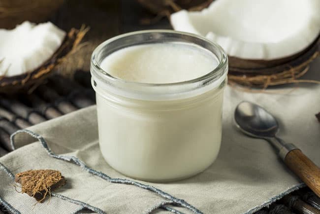 Để dầu Dừa trong tủ lạnh ở ngăn mát để bảo quản