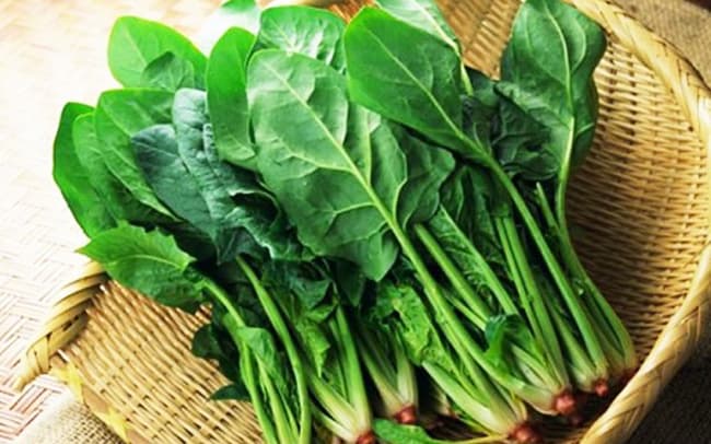 Các sắc tố xanh của cải Bó Xôi được lựa chọn để trở thành chất tạo màu tự nhiên đẹp mắt.