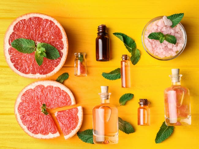 tinh dầu vỏ bưởi trong nguyên liệu mỹ phẩm