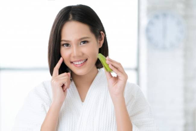 Gel Nha Đam có thể dùng làm mặt nạ dưỡng da