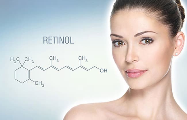 Vitamin A giúp làm tăng sinh collagen làm giảm nếp nhăn.